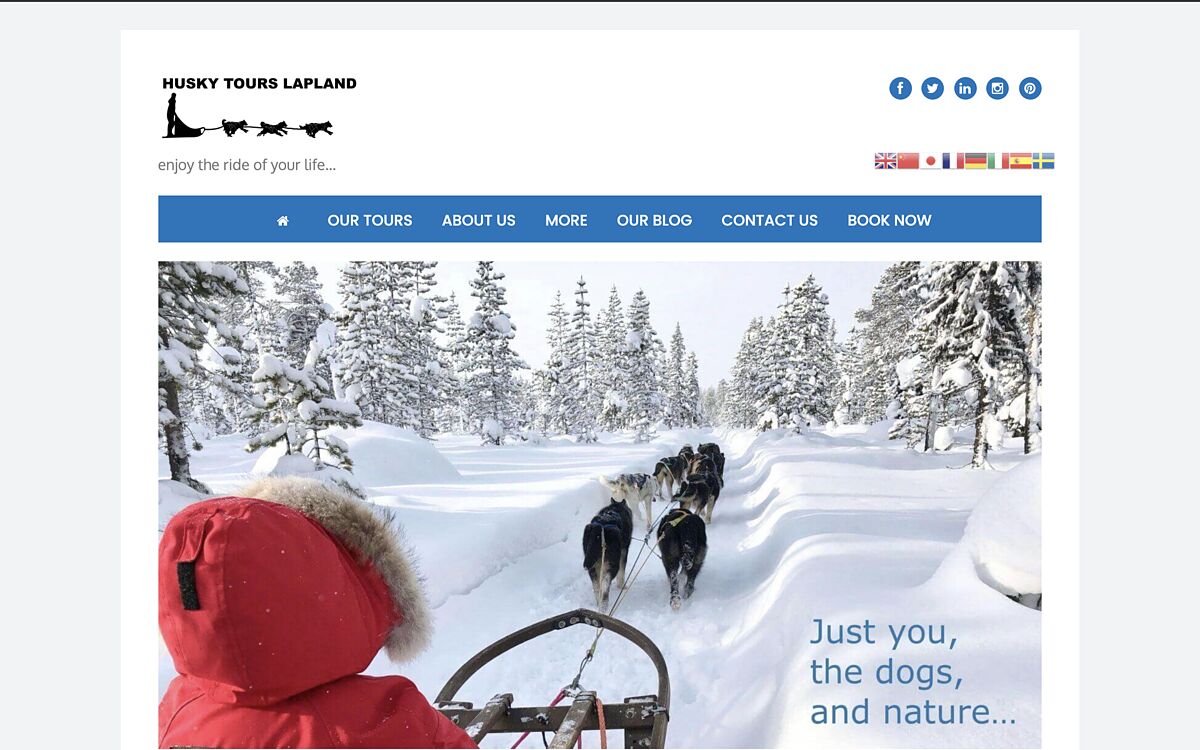 Captura de Husky Tours Lapland